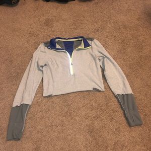 holographic athletic top